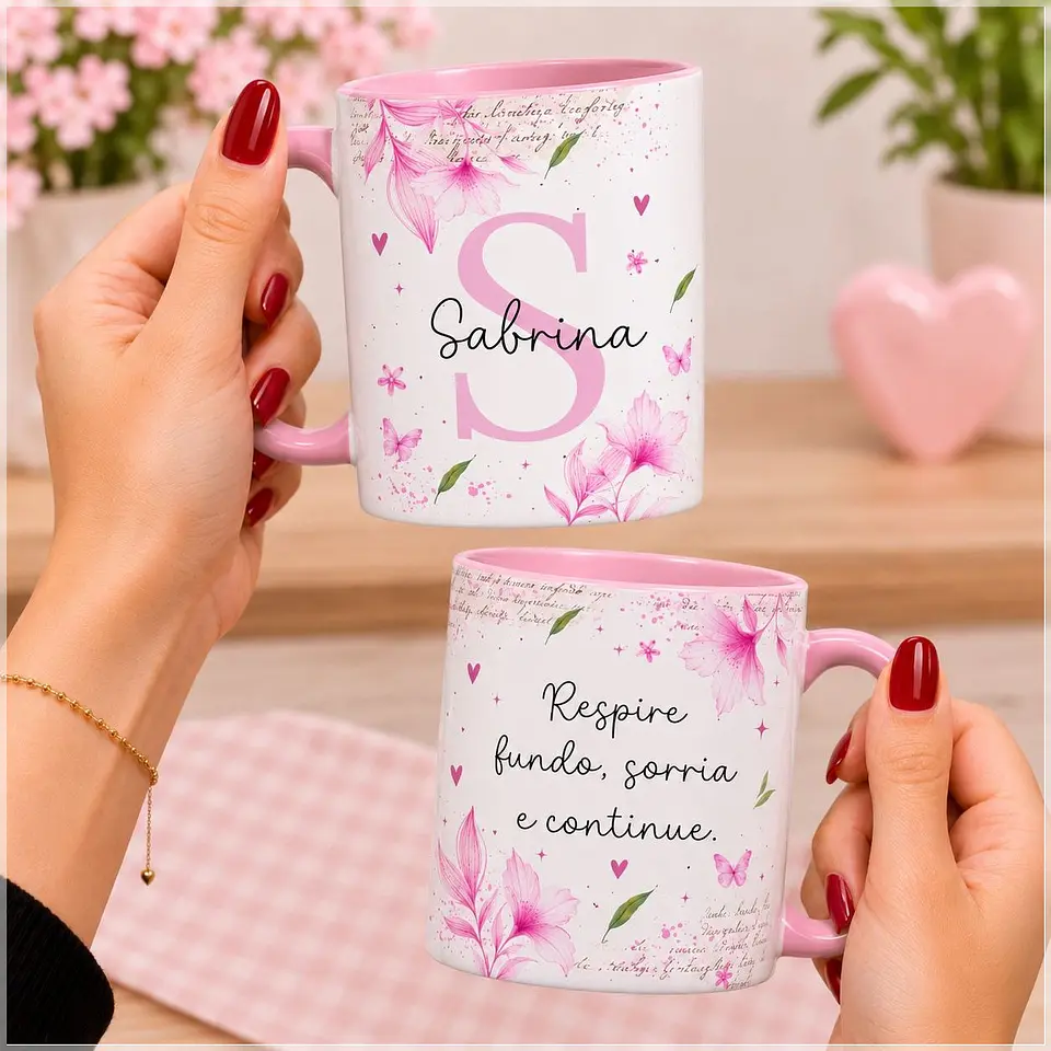 Sublimação - Caneca Menina Sonhadora 1