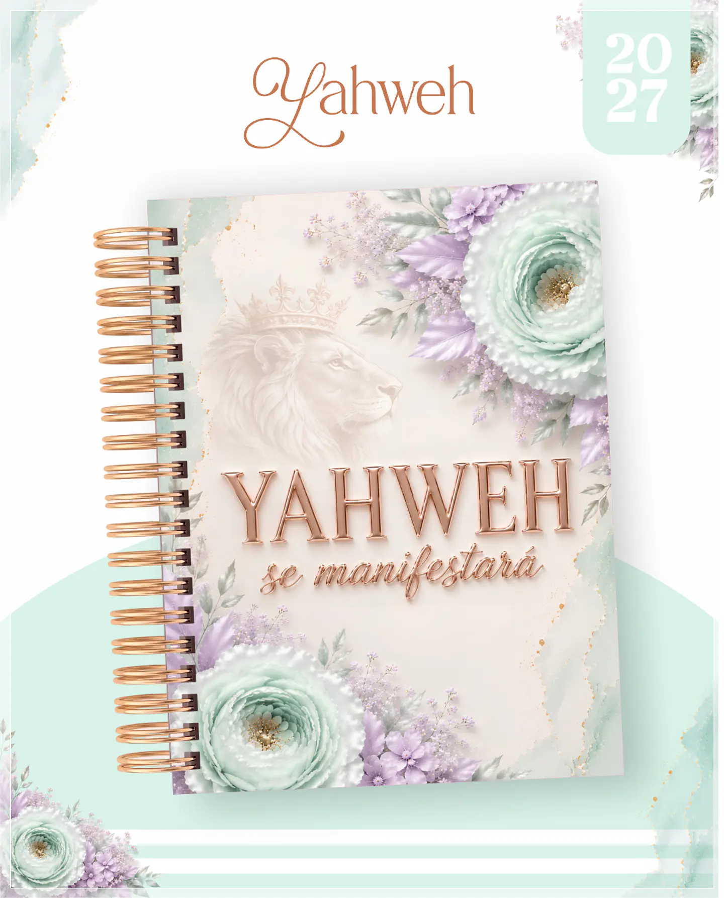 Encadernação - Agenda , Bloquinho , Calendário e Planner Yahweh 1
