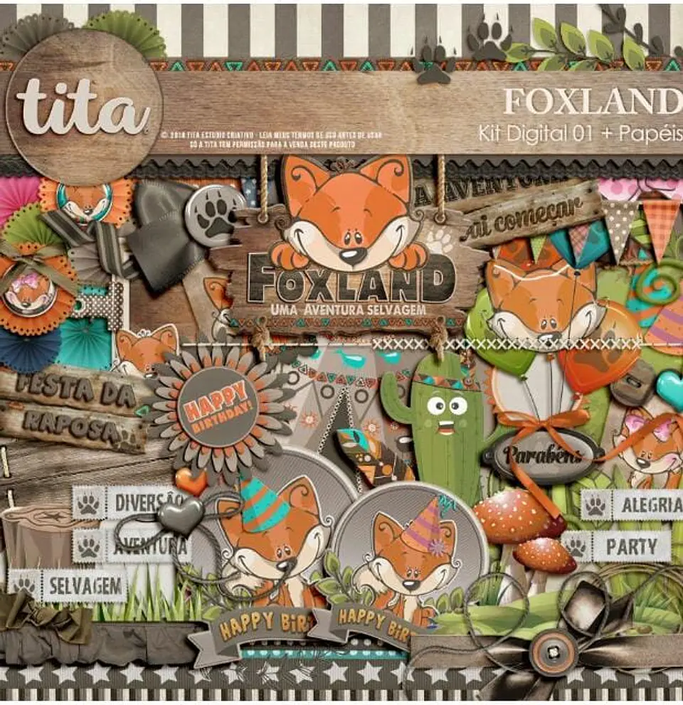 Kit Digital Foxland Raposa 128 1