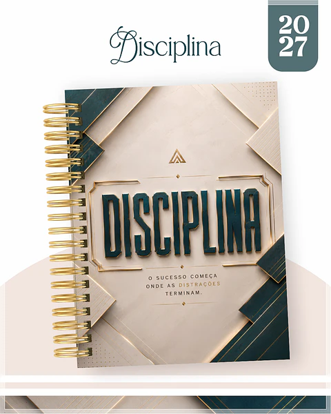 Encadernação - Agenda , Bloquinho , Calendário e Planner Disciplina
