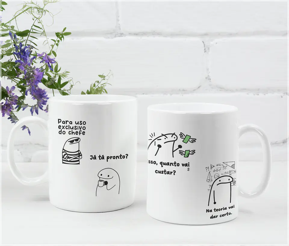 Sublimação - Caneca Flork Chefe 1