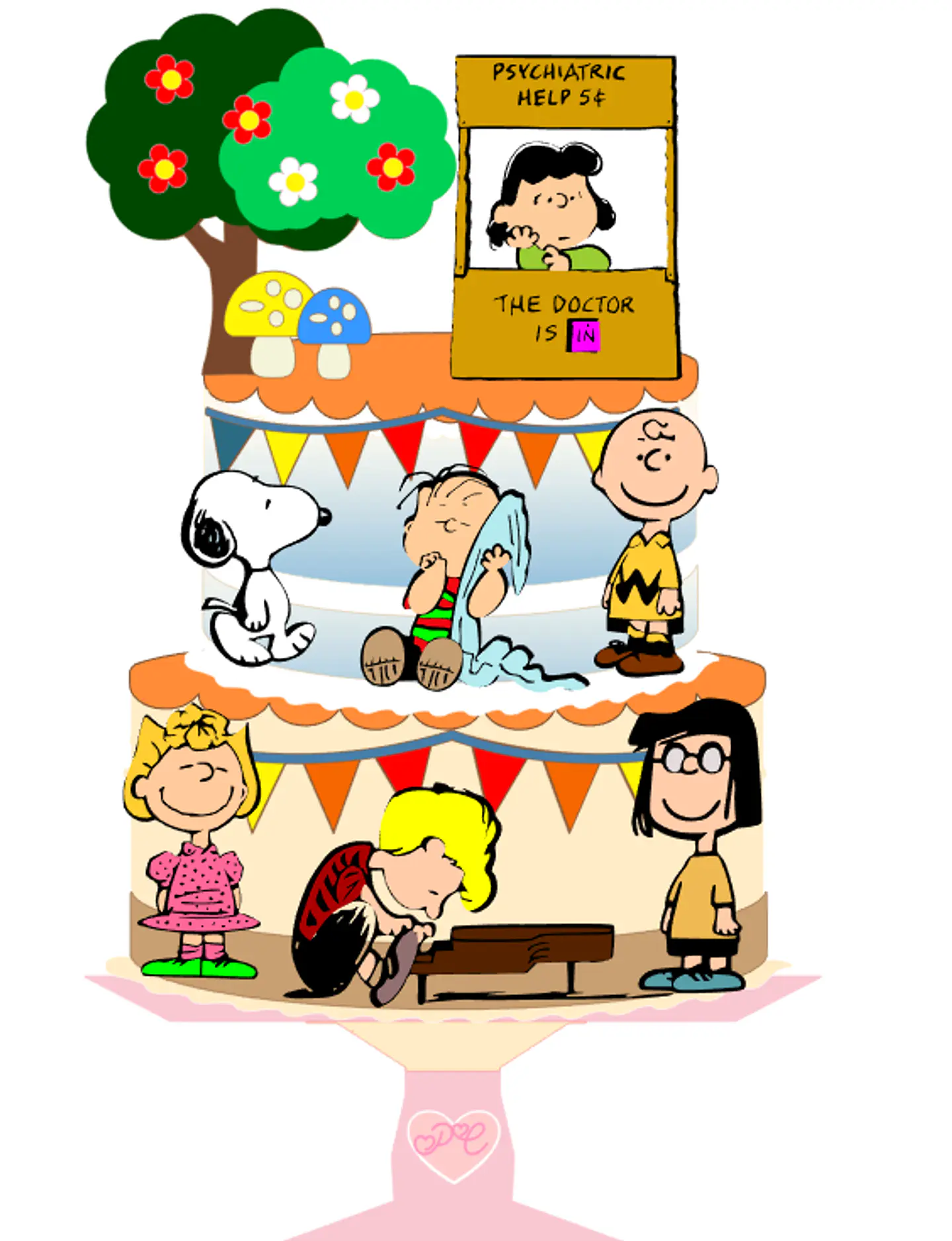 Arquivo de Corte Topo de Bolo Snoopy 11 1