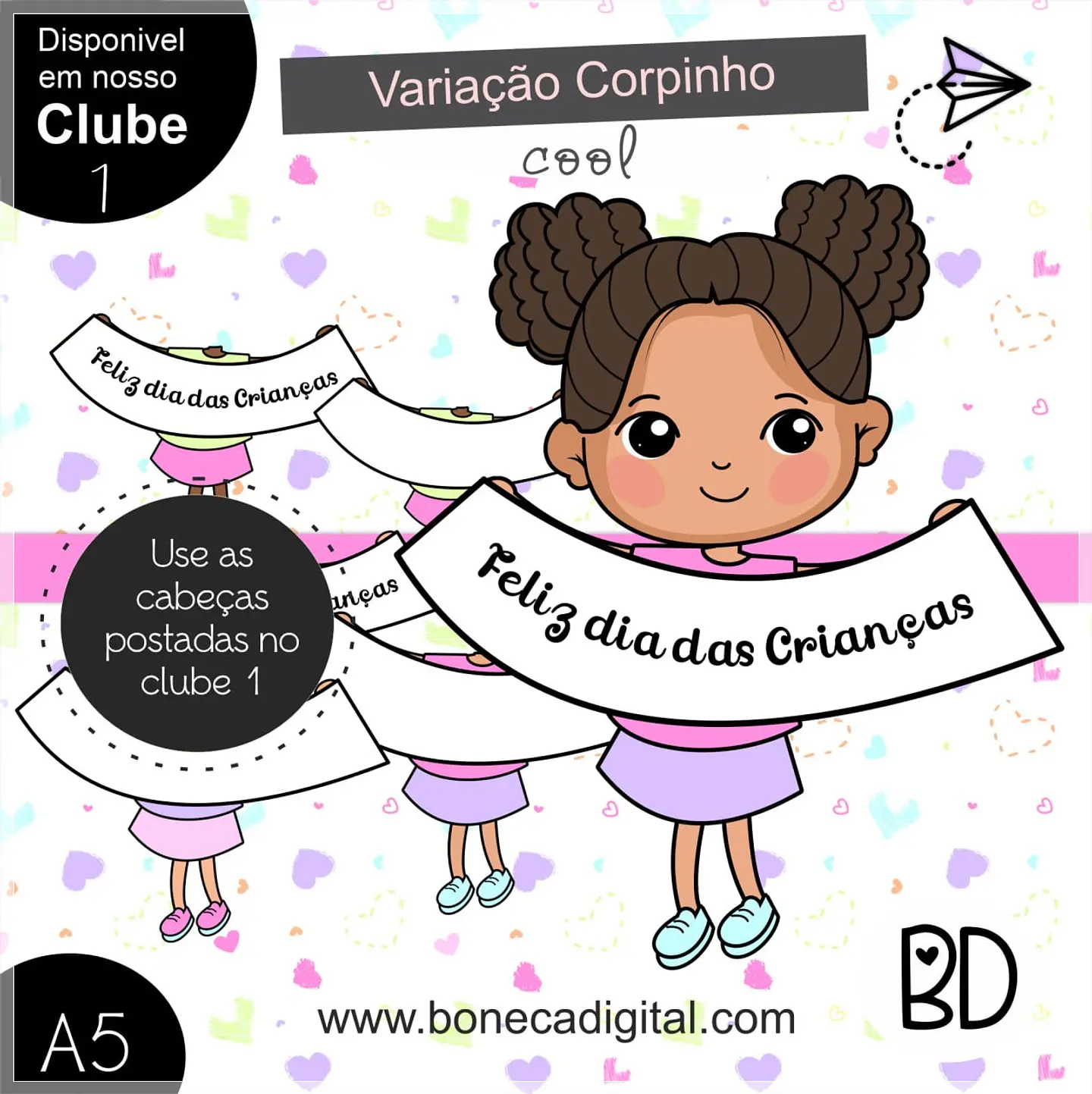 Kit Digital Dia das Crianças Plaquinhas 5 1