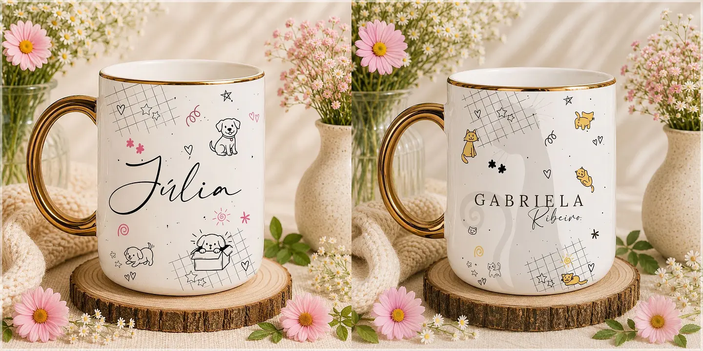 Sublimação - Caneca Pet 1