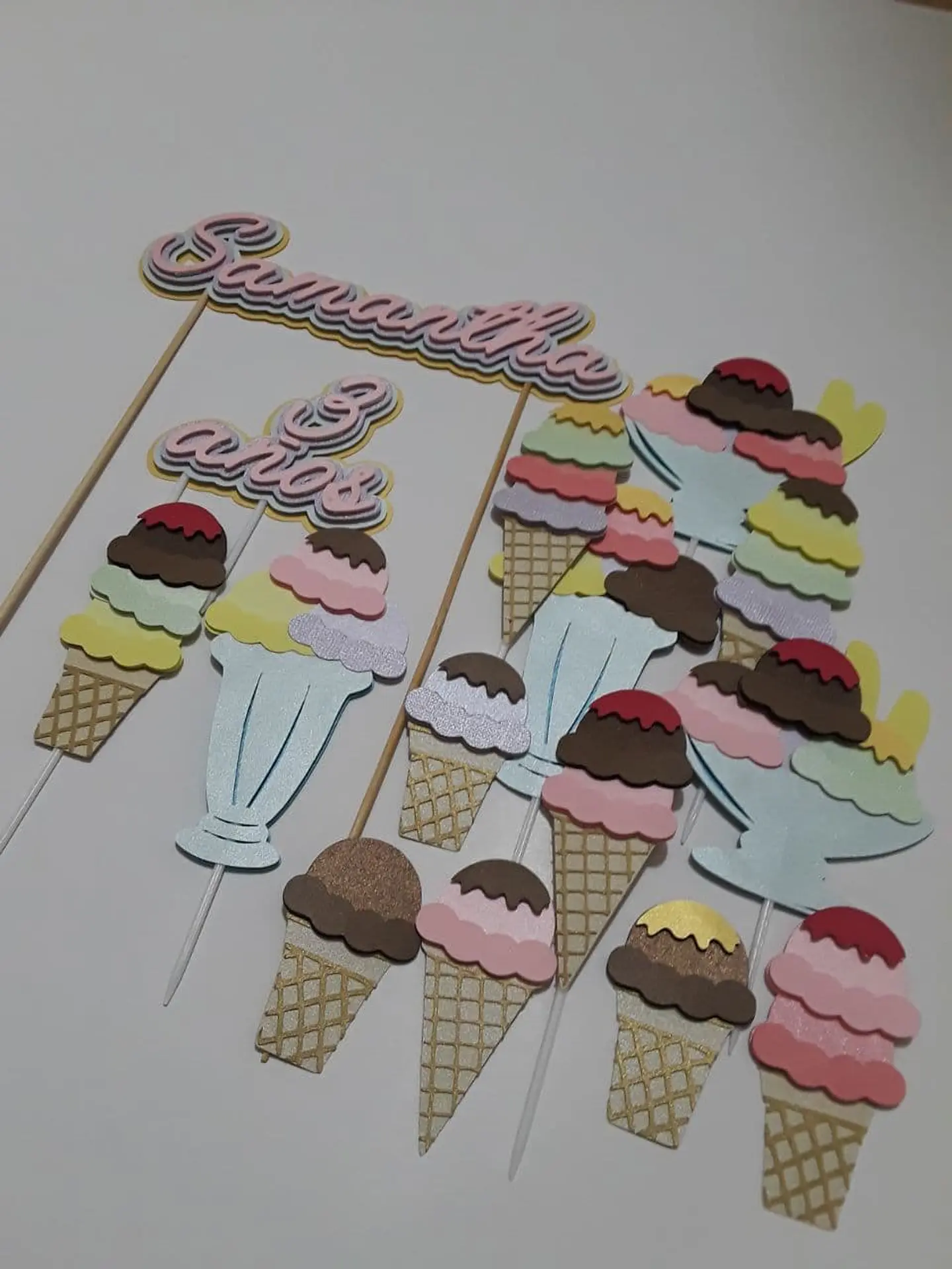 Arquivo de Corte Topo de Bolo Sorveteria Sorveteria 9 1
