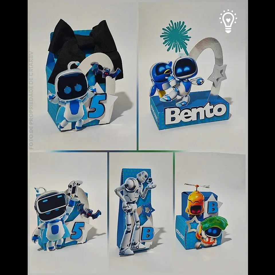 Arquivo de Corte Kit Festa Astro Bot 2 1