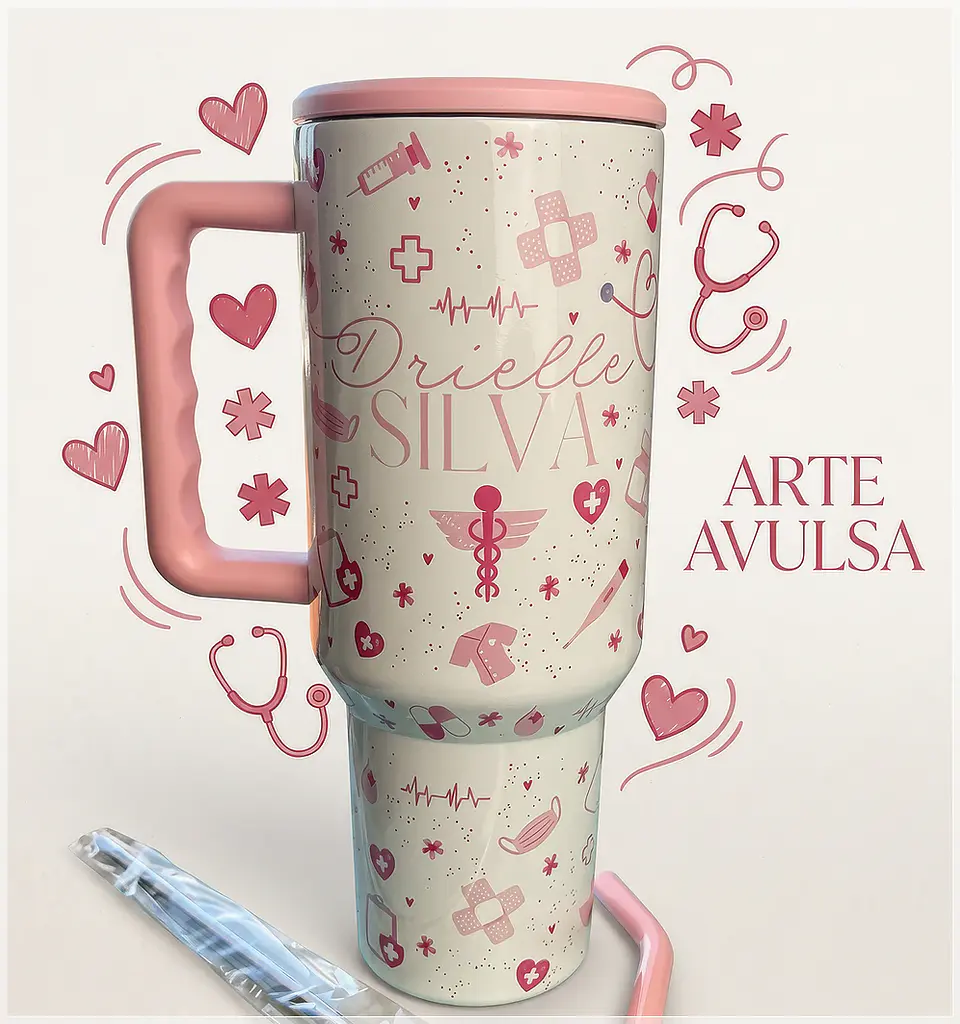 Sublimação - Copo e Caneca Enfermagem 1