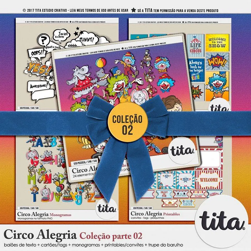 Kit Digital Circo Alegria 48 1