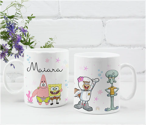 Sublimação - Caneca Bob Esponja