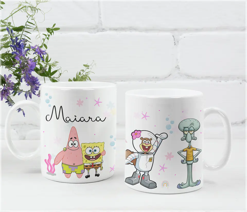 Sublimação - Caneca Bob Esponja 1