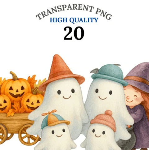 Kit Digital Retro Halloween 5