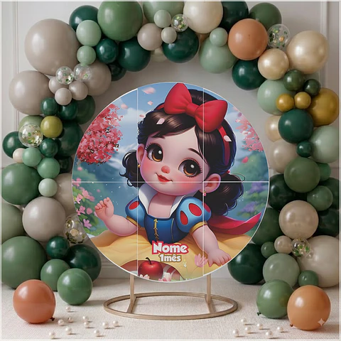 Arquivo de Corte - Painel Branca de Neve