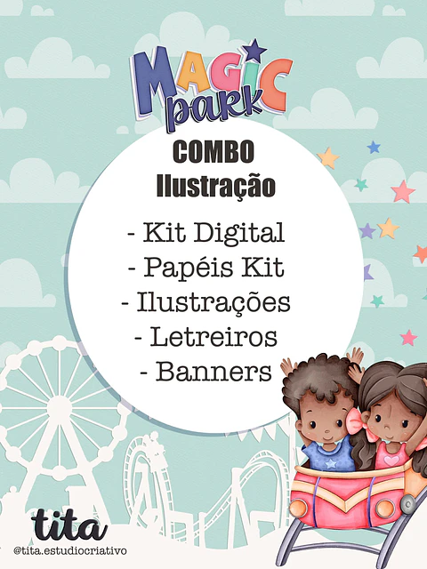Kit Digital Parque de Diversões Magic Park 246