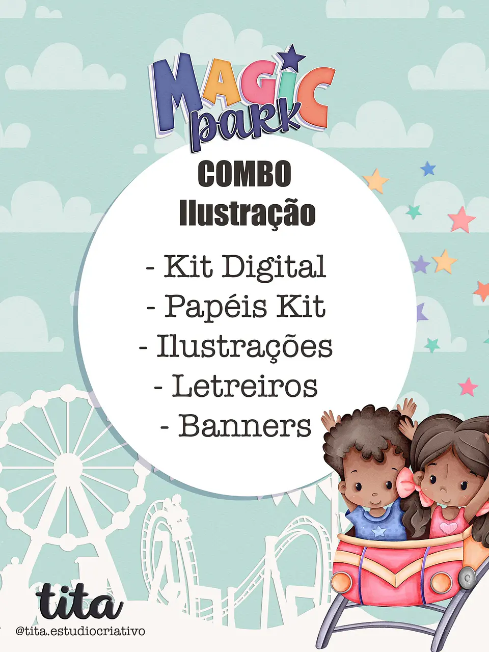 Kit Digital Parque de Diversões Magic Park 246 1