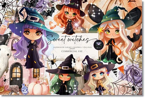 Kit Digital Halloween 12