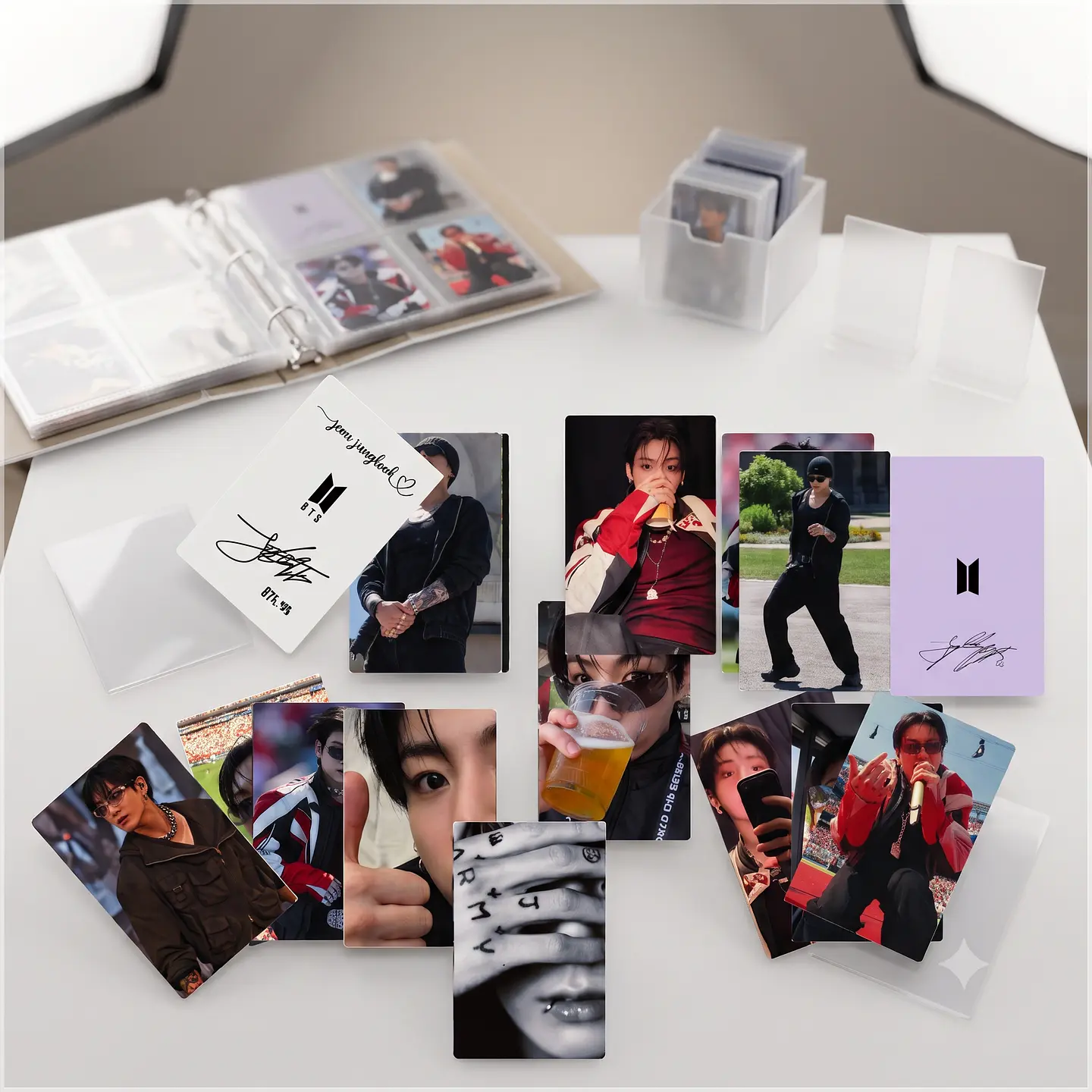 Arquivo de Corte Fotocards BTS JK Jeon Jungkook 7 1