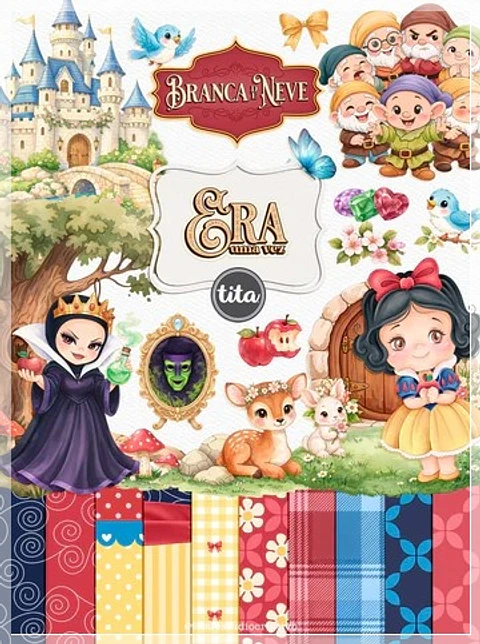 Kit Digital A Branca de Neve Era Uma Vez Vol 2