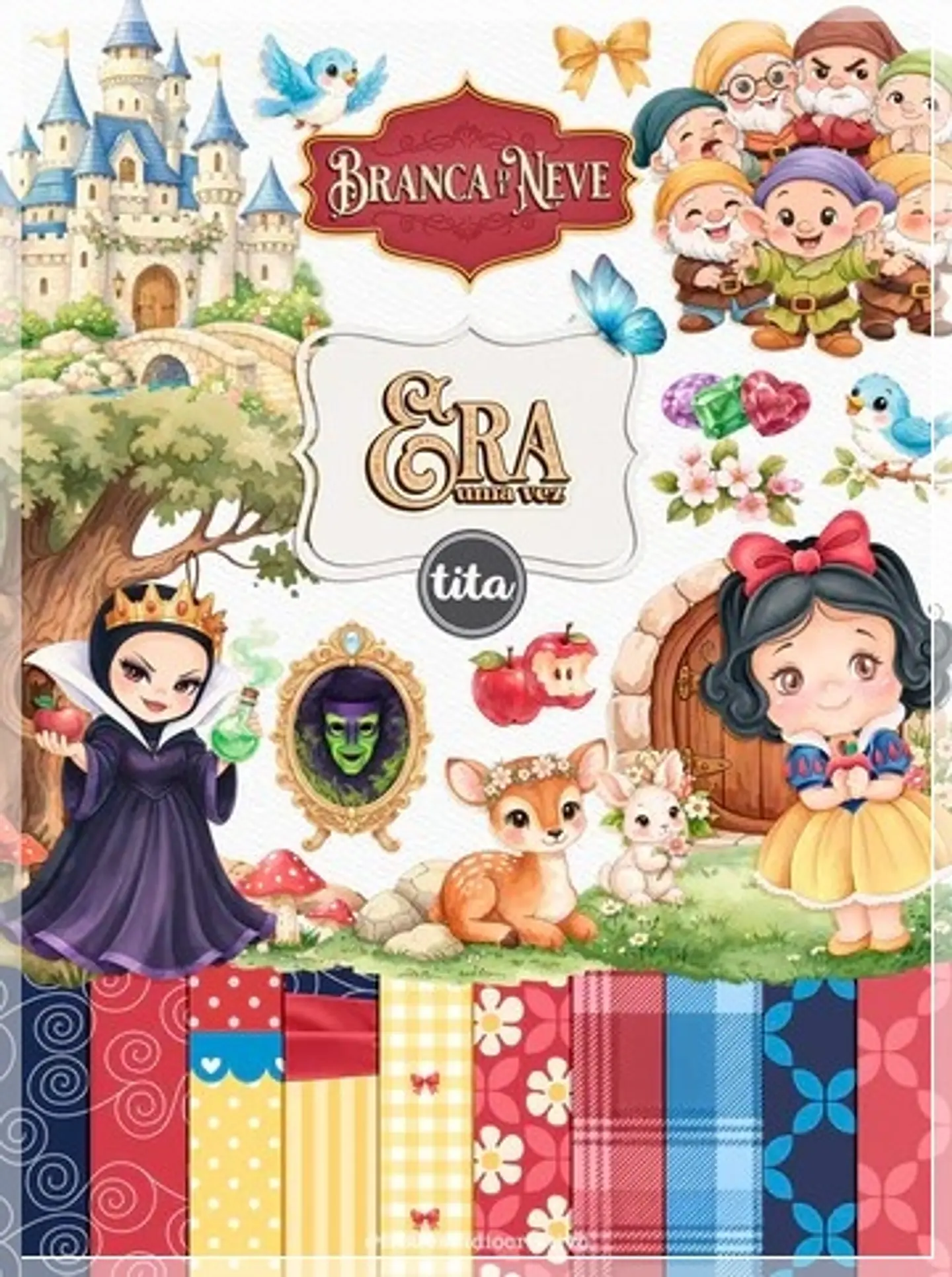Kit Digital A Branca de Neve Era Uma Vez Vol 2 1