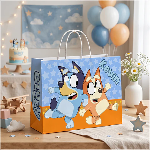 Arquivo de Corte - Sacolinha Bluey 4