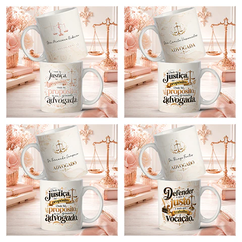 Sublimação - Caneca Advogado