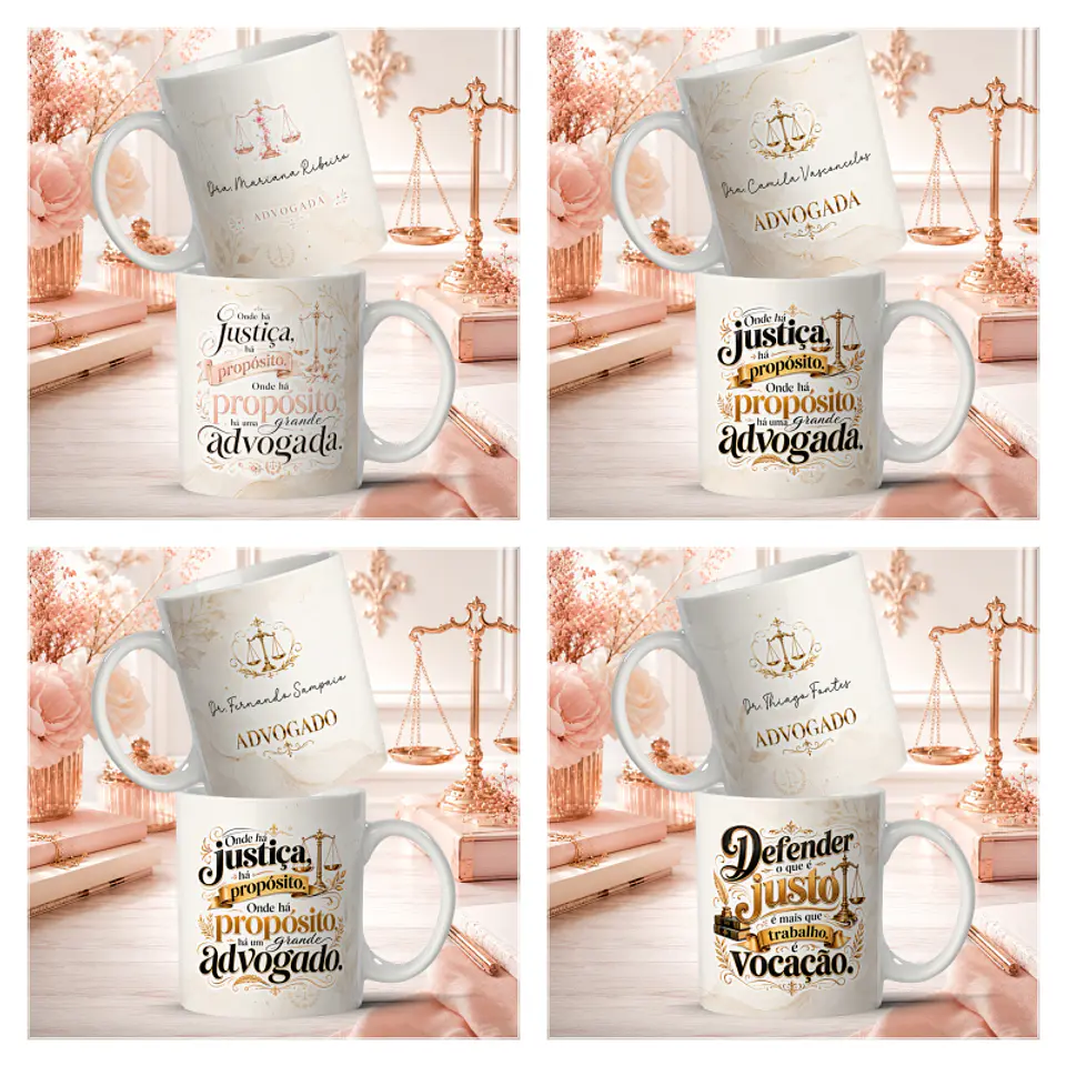 Sublimação - Caneca Advogado 1