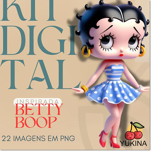Kit Digital Betty Boop 5