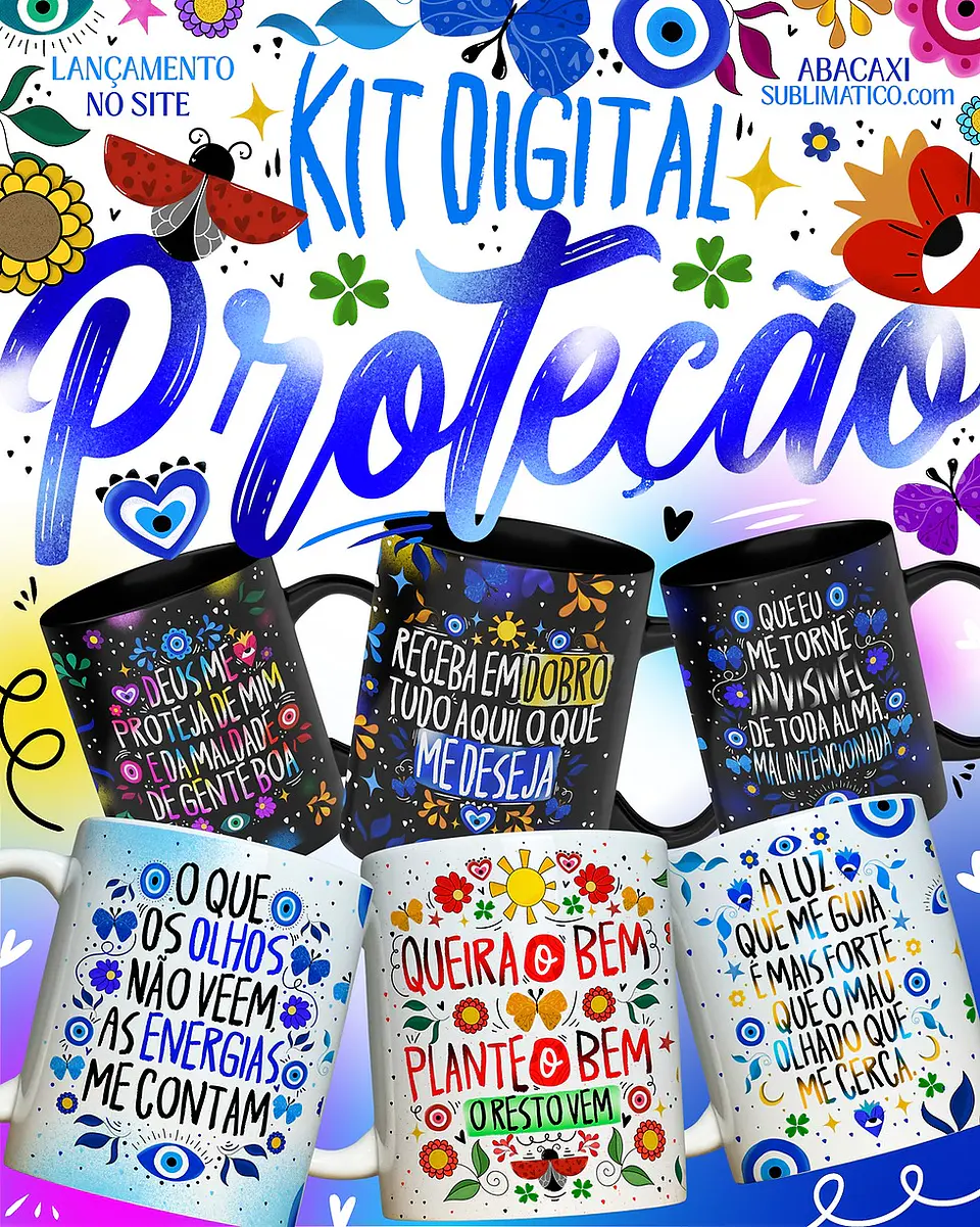 Sublimação - Caneca Proteção 1