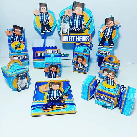 Arquivo de Corte Kit Festa Authentic Games 1