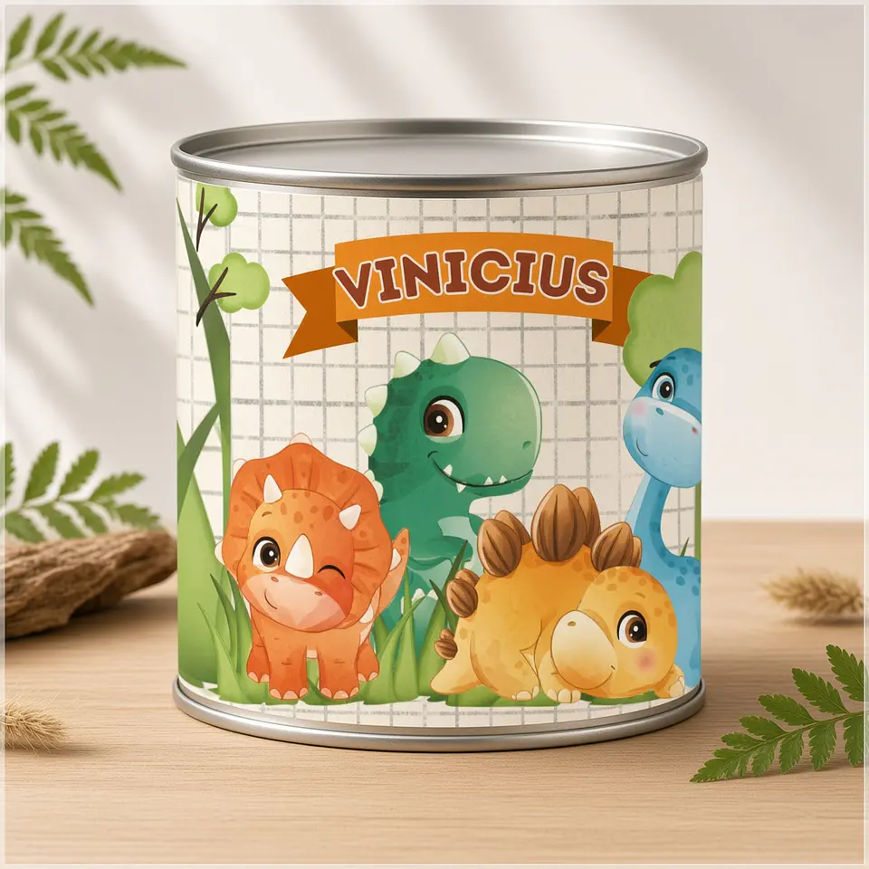 Arquivo de Corte - Tubolata Dino Baby 1