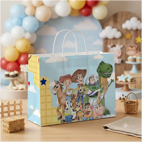 Arquivo de Corte - Sacolinha Toy Story