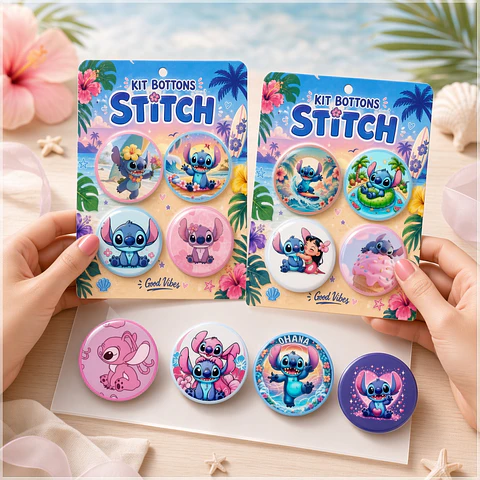 Arquivo de Corte Bottons Stitch 30