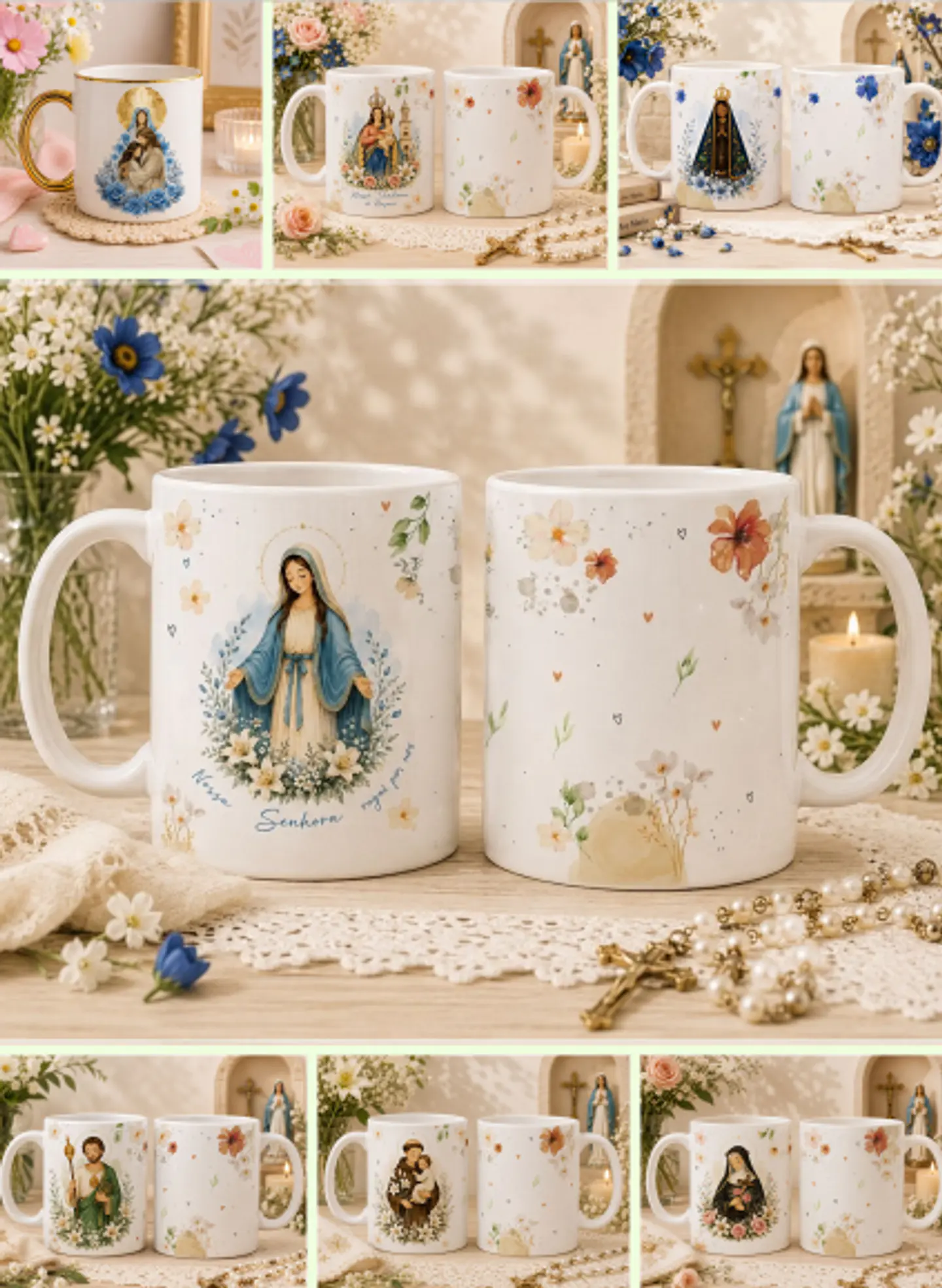 Sublimação - Caneca Nos Braços do Pai 1