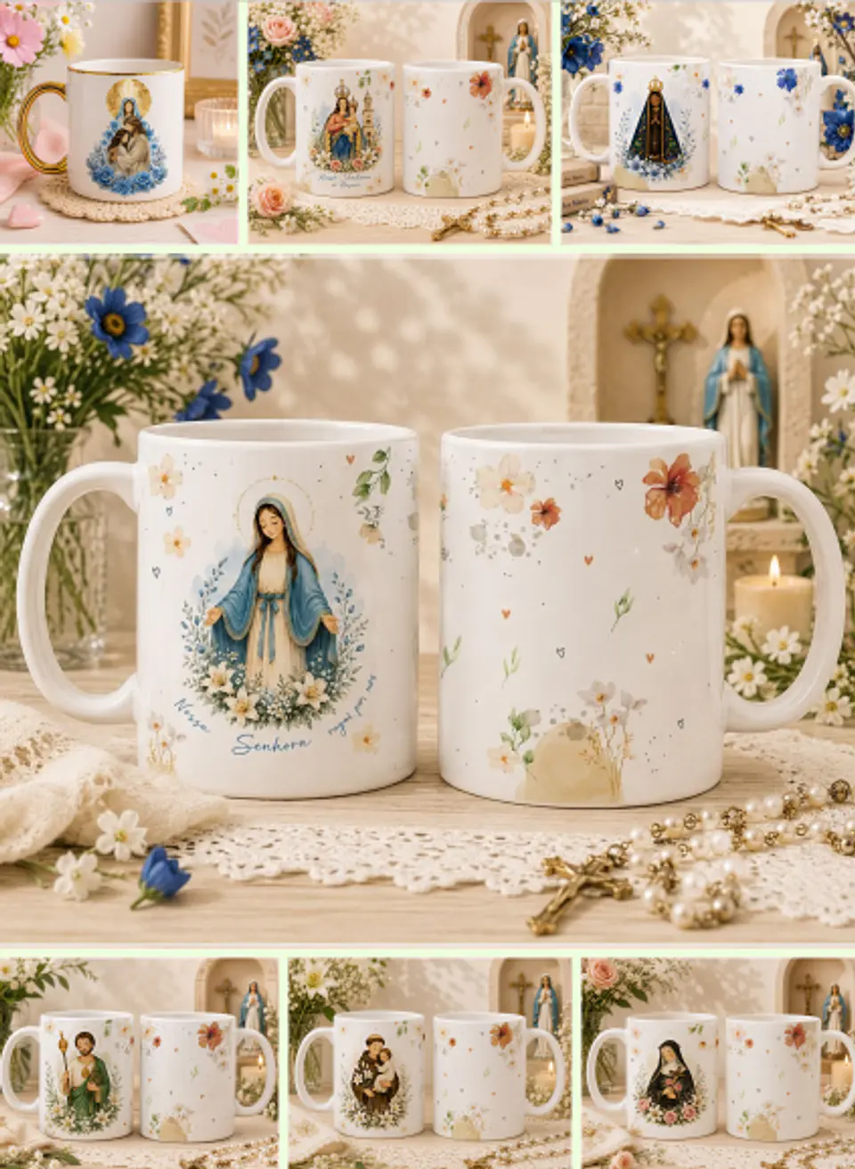 Sublimação - Caneca Nos Braços do Pai 1