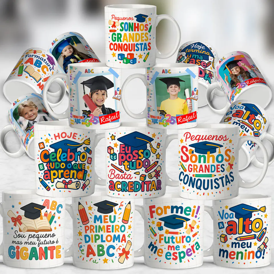 Sublimação - Caneca Formatura ABC 2 1