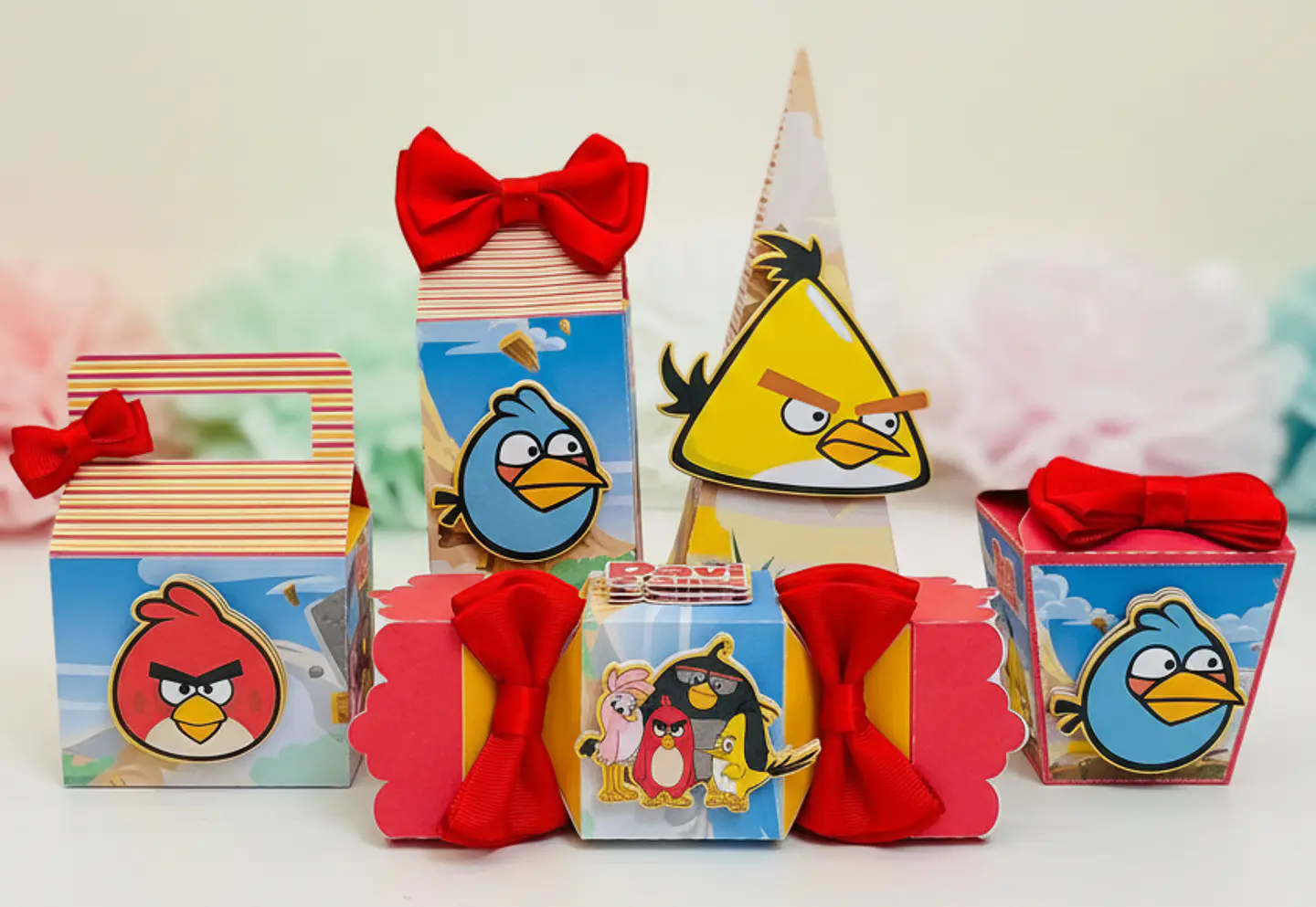 Arquivo de Corte Kit Festa Angry Birds 4 1