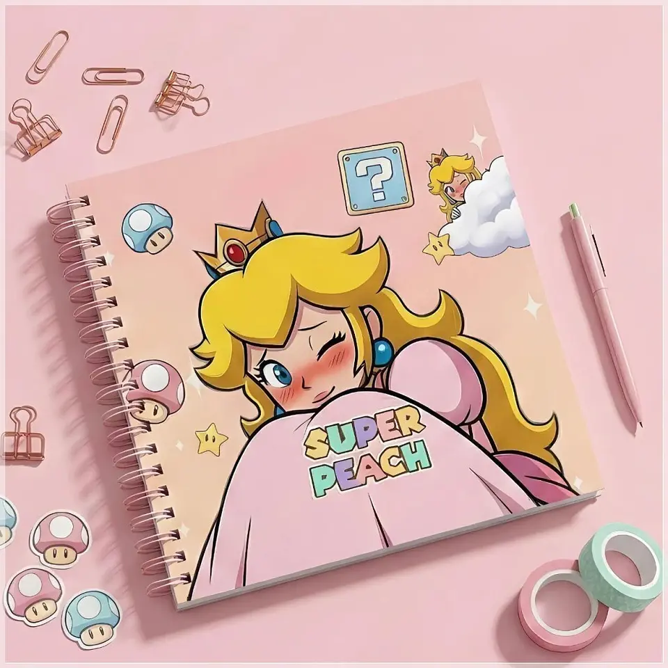 Encadernação - Agenda 18x18 Peach 1