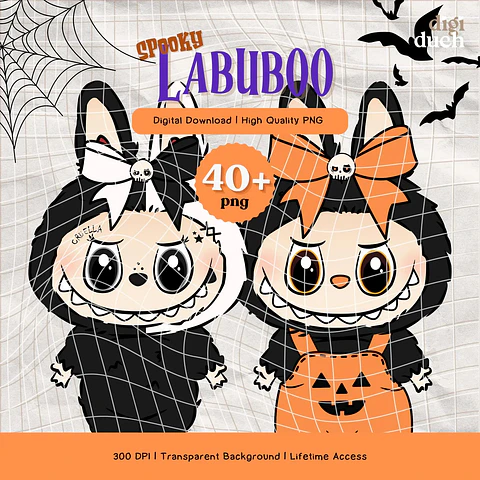 Kit Digital Digi.duch Spooky Labuboo 1