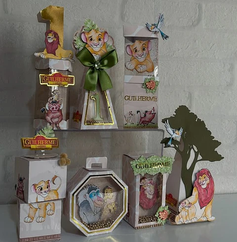 Arquivo de Corte Kit Festa A Guarda do Leão - Rei Leão 23