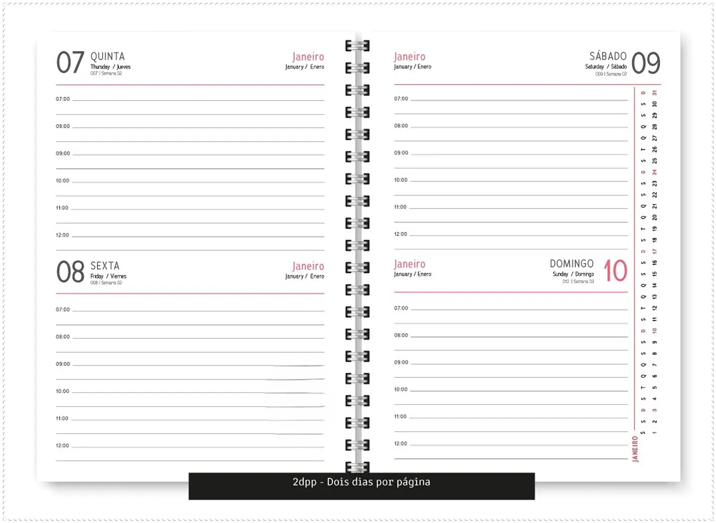 Encadernação - Agenda Clássica 2027 2Dpp 1
