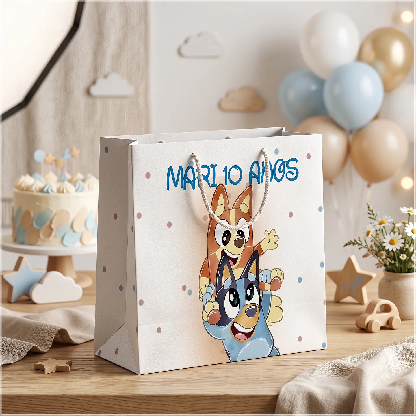 Arquivo de Corte - Sacolinha Bluey 2 1