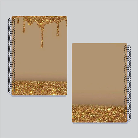 Encadernação - Capa Glitter