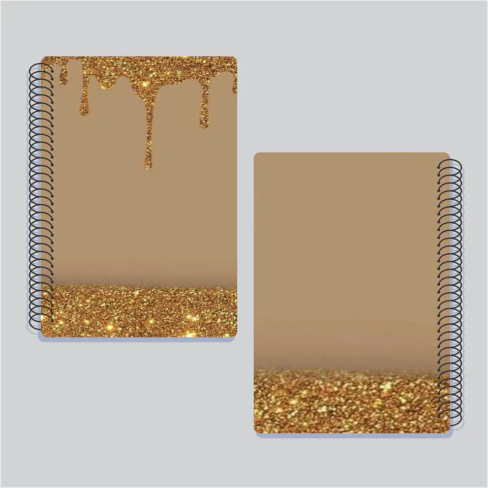 Encadernação - Capa Glitter 1