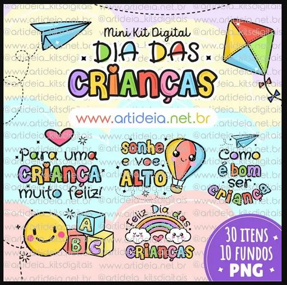 Kit Digital Dia das Crianças 1 1