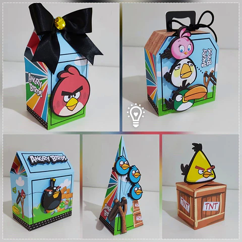 Arquivo de Corte Kit Festa Angry Birds 3