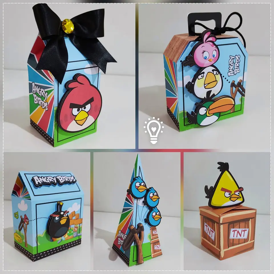 Arquivo de Corte Kit Festa Angry Birds 3 1