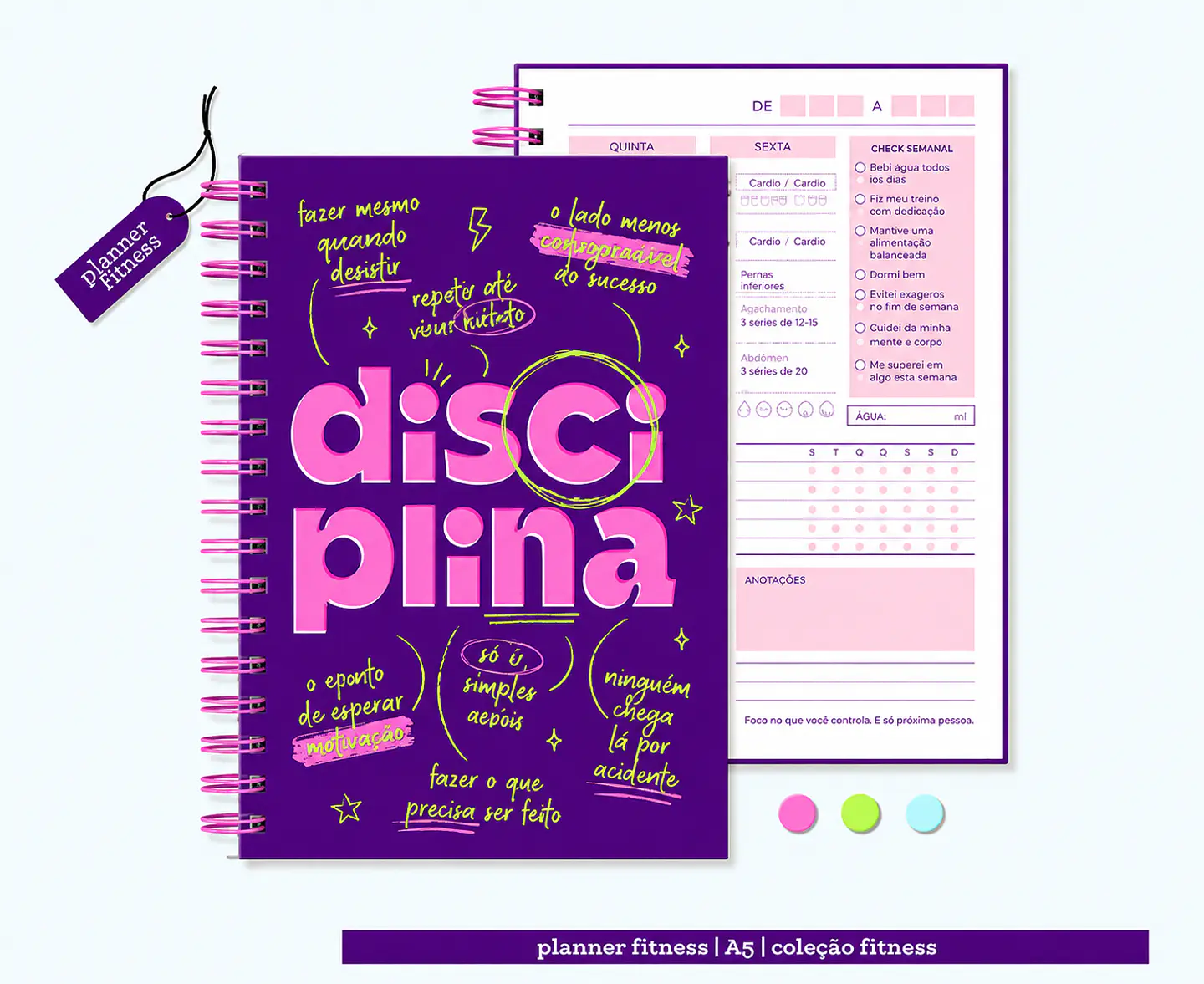 Encadernação - Planner & Capas Fitness 1