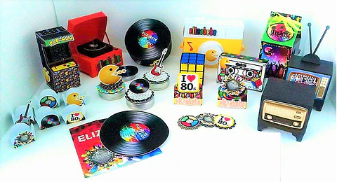 Arquivo de Corte Kit Festa Anos 80 3