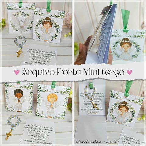 Arquivo de Corte - Porta Mini Terço