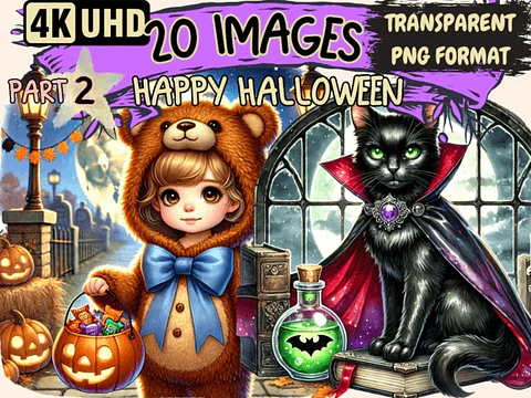 Kit Digital Happy Halloween Clipart P2 20