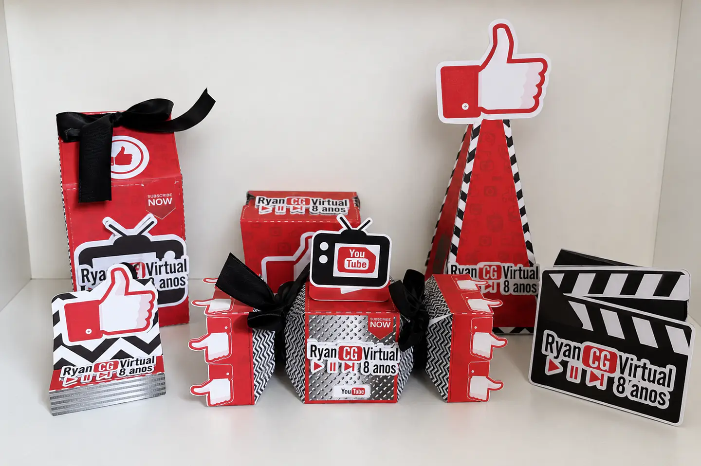 Arquivo de Corte Kit Festa Youtube 2 1